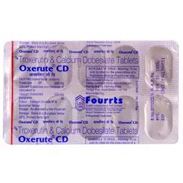 Oxerute CD Tablet | Uses, Side Effects, Price | Apollo Pharmacy