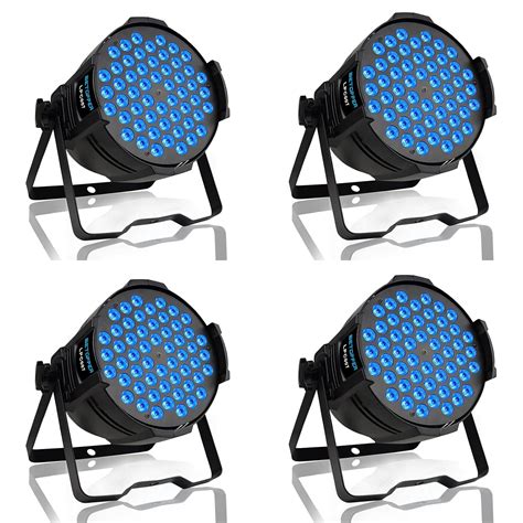 BETOPPER Stage Lights 54x3W Full-Color LED PAR Disco Light for Parties ...