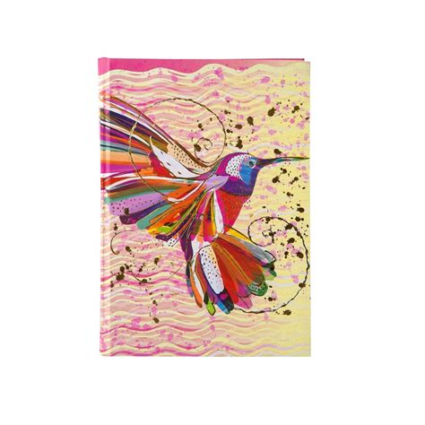 Goldbuch Flower Kolibri Notebook - A5, Plain – Makoba