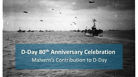 D-Day 80th Anniversary Celebration, Malvern College, Great Malvern, 8 ...