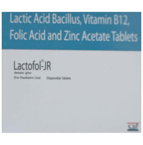 Lactofol JR Tablet – Classic Derma