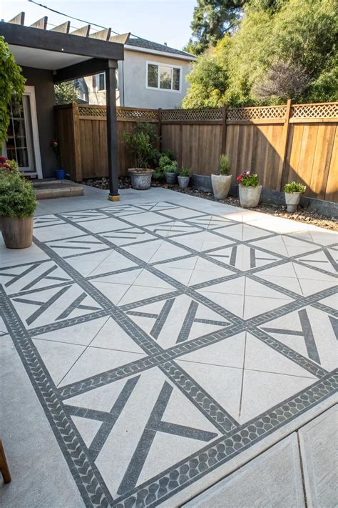 17+ Stylish Resurfacing Ideas for Concrete Patios