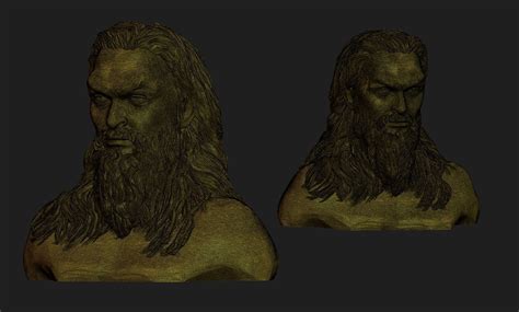 Jason Momoa 3D model 3D printable | CGTrader
