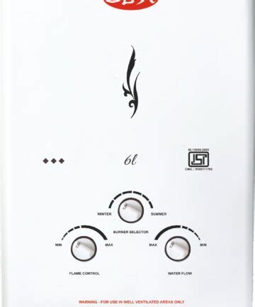 LPG Water Heater – Clix