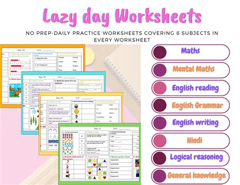 Digital Worksheets (E-Copies) – JuniorGurukul