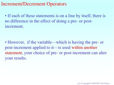 Image result for Increment and Decrement Operators in Java