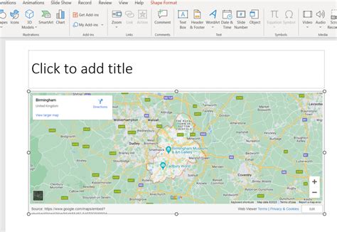 Image result for Add Dynamic Map From Excel to PowerPoint