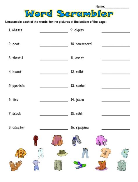 Making Words Free Printables