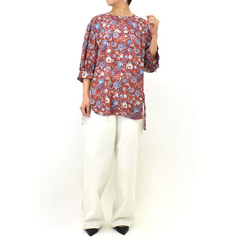 THE SHINZONE シンゾーン オリエンタルフラワーブラウス oriental FLOWER BLOUSE 24MMSBL13【送料無料 ...