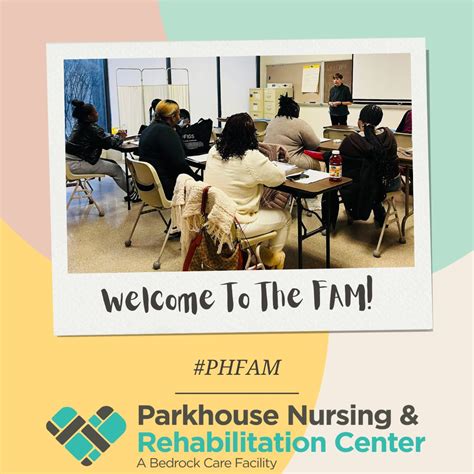 Parkhouse Nursing & Rehabilitation Center on LinkedIn: #phfam # ...