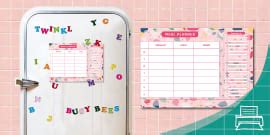 What is a Weekly Meal Planner Template? - Answered - Twinkl Teaching Wiki