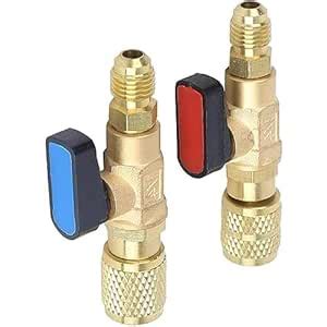 Brass Ball Valves Switch Adapter Valves Air Conditioning Ball Valves ...