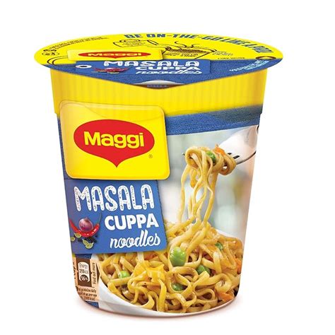 Nestle Maggi Cuppa Noodles, Masala – 70g Cup: Amazon.in: Grocery ...