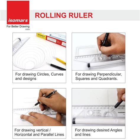 Rolling Ruler (30 cm/12 in) – Isomars