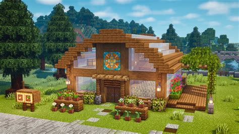 Image result for Minecraft Greenhouse Tutorials Small