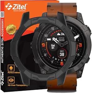 Zitel® Case Compatible with Garmin Epix Pro (Gen 2) 51mm, Fenix 7X Pro ...