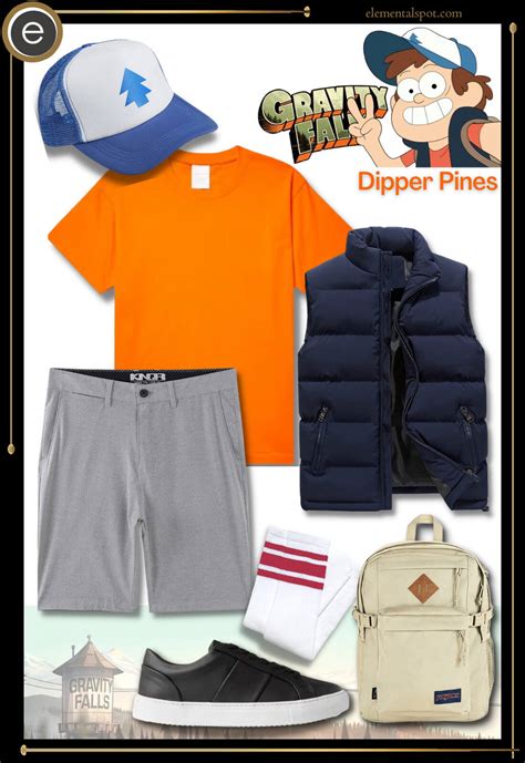 Dress Up Like Dipper Pines from Gravity Falls 2 - Elemental Spot