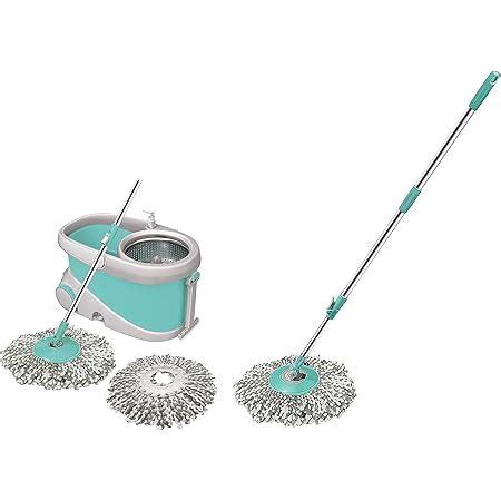 Spotzero by Milton Prime Spin Mop with Big Wheels and Stainless Steel ...