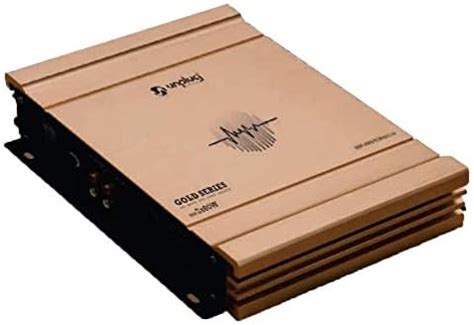 Suzec Unplug Gold Series High Power 400W 2 Channel Multi Channel Car ...