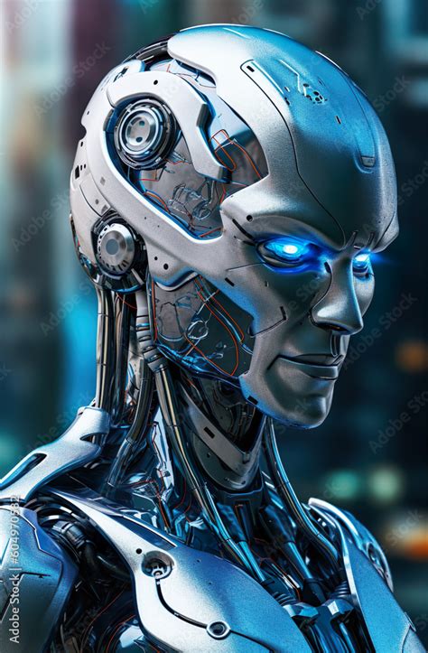 Futuristic Android Robot 的图像结果