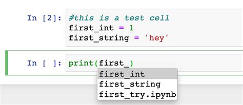 Image result for Autocomplete Python Jupyter Notebook