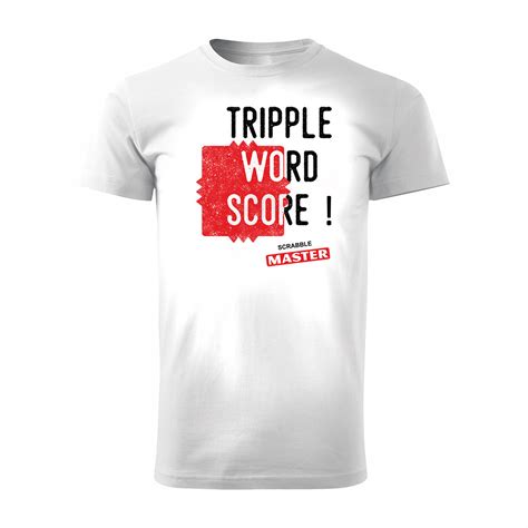 Koszulka ze Scrabble dla miłośnika gry w Scrabble Master prezent męska ...