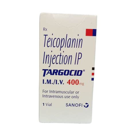 TARGOCID 400 INJ - Medehub