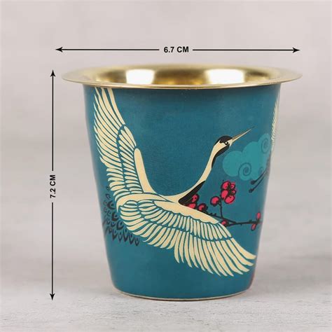 Buy INDIA CIRCUS Legend Of The Cranes Brass Dabara Set from India ...