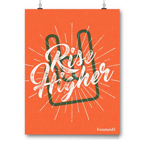 RISE THINGS POSTER – feranoid