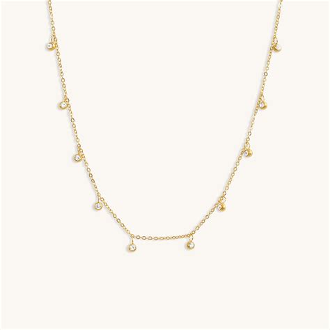 Lexie Necklace - 18K Gold Plated – Elinor Jewels