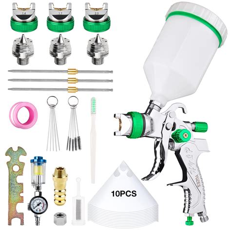 Yuzes Hvlp Spray Gun Kit With 1 4 1 7 | Desertcart INDIA