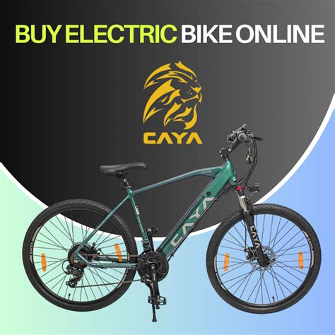 Embrace the Future of Transportation: Buy Electric Bike Online – Caya Bikes