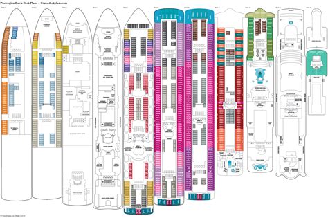 Norwegian Dawn Deck 10 Deck Plan Tour
