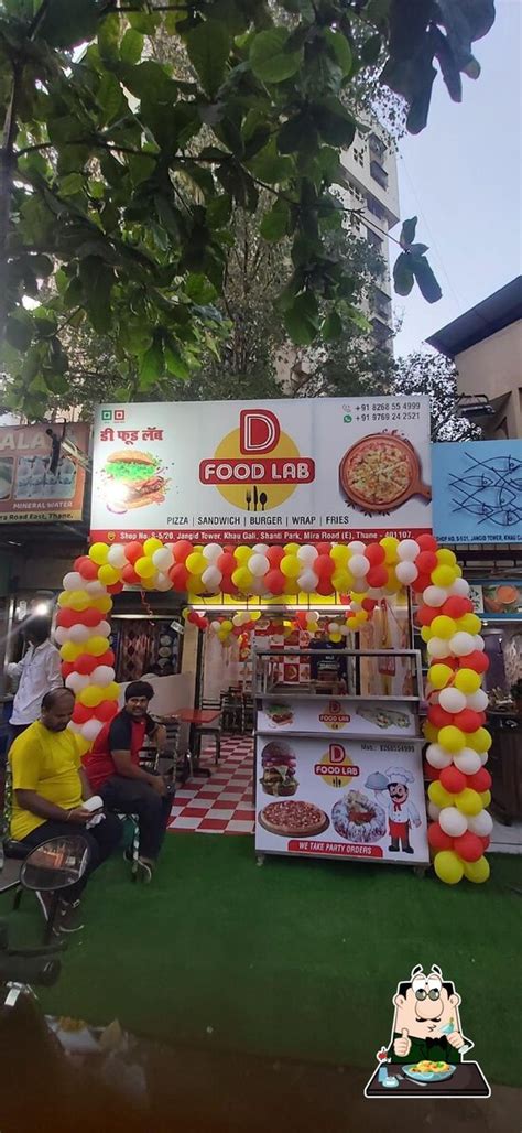 Menu at D Food Lab, Mumbai