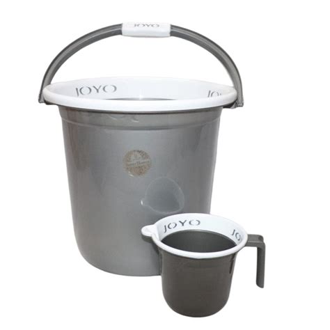 Whitelift JOYO Better Homes Plastic Bucket with Bathroom Mug Set ...