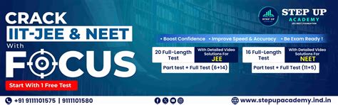 Step Up Academy | Bhopal Best Coaching for NEET, JEE, Foundation Courses