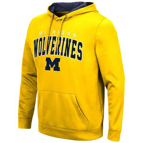 Colosseum Michigan Wolverines Resistance Pullover Hoodie | Academy