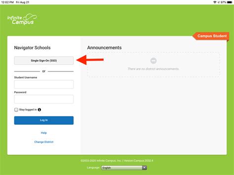 Infinite Campus Student Portal Login Procedure – Navigator Schools