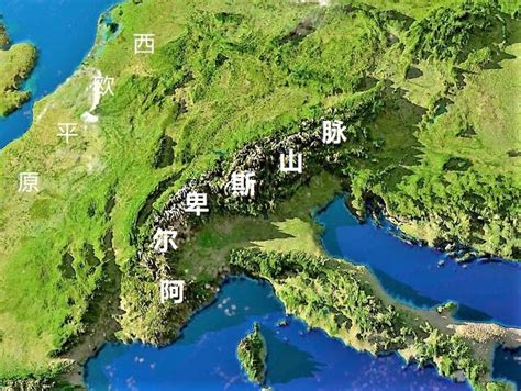 世界山脉地图 的图像结果