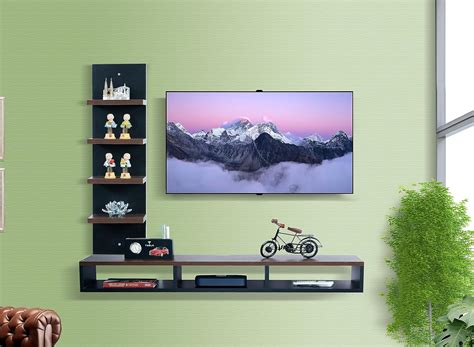 Clover Crafts Engineered Wood L-Shaped TV Entertainment Unit with MDF ...