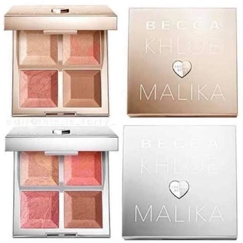 BECCA Khloe x Malika BFF Bronze Blush & Glow Palette... - Depop