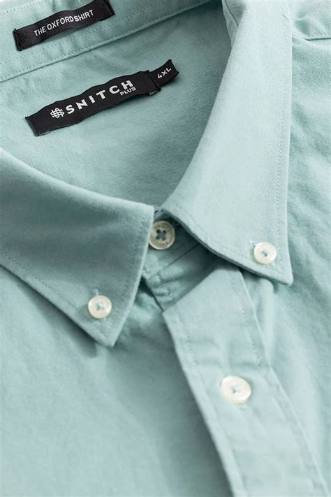 Buy Men's Lucia Light Blue Plain Plus Size Shirts Online | Snitch – SNITCH