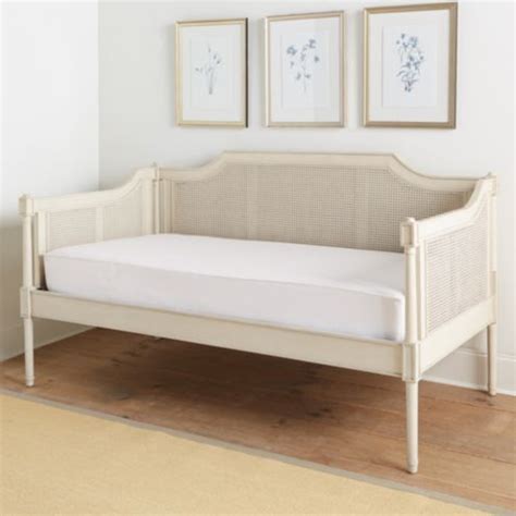 Daybed Mattress Cover with Linen Cotton Blend & Elasticized Bottom