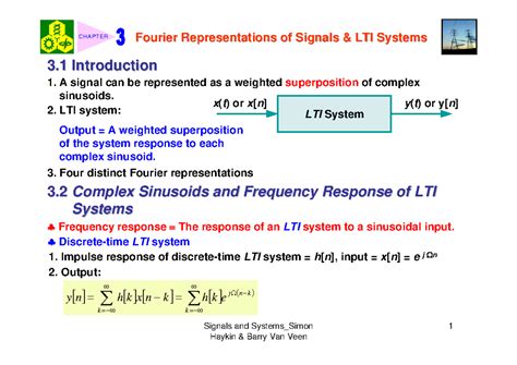 Ch03 Fourier Representations of Signals & LTI Systems - Signals and ...