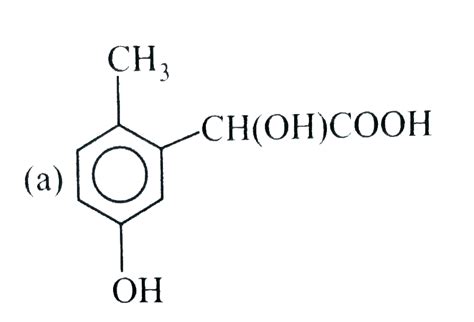 P- cresol react with chloroform in alkaline medium to give compound `(A ...