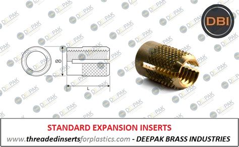 Image result for Threaded Expanding Inserts