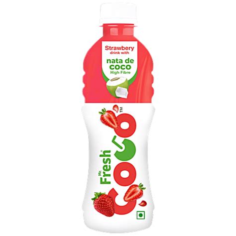 Buy Mr. Fresh Coco Strawberry Drink With Nata De Coco - Refreshing ...