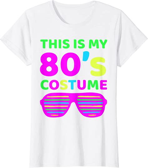 Women's This is my 80's Costume Shirt Outfit Eighties Retro Party ...