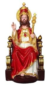 Buy Shakun Handicrafts 1 feet Imported Poly Marble Made Christ The King ...