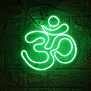 wall mitra Om Led Neon sign Light Smart Bulb Price in India - Buy wall ...